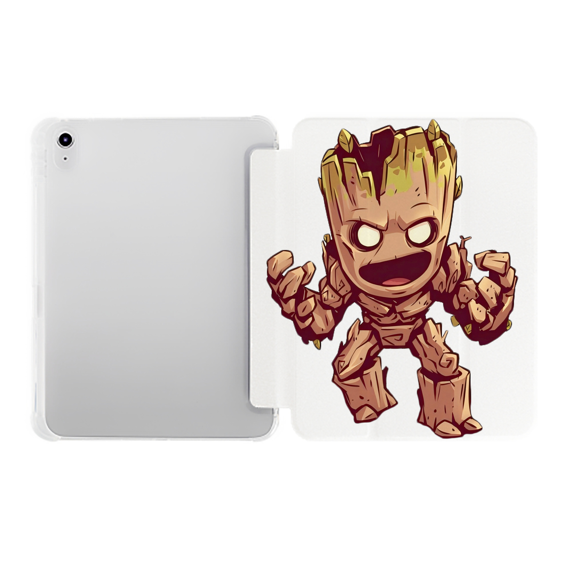 （画像用） アベンジャーズ The Avengers IPad ケース ペン収納付き 三つ折りスタンド PUレザー×シリコン 対応機種9.5/10.5/10.9インチ